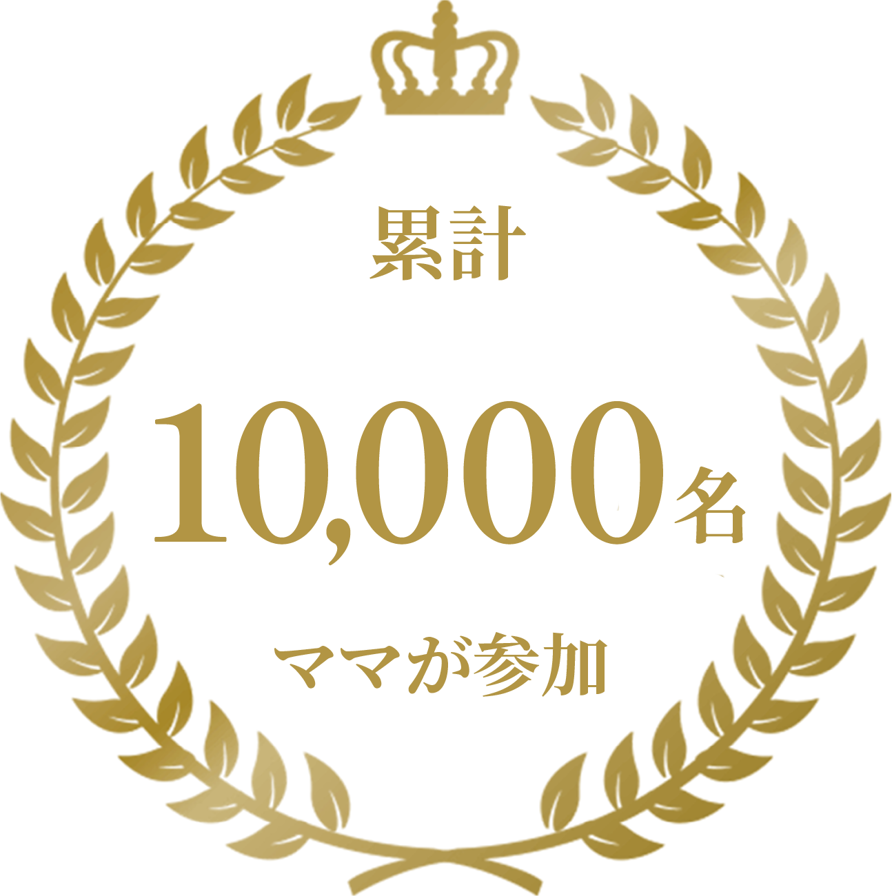 累計1万名のママが参加